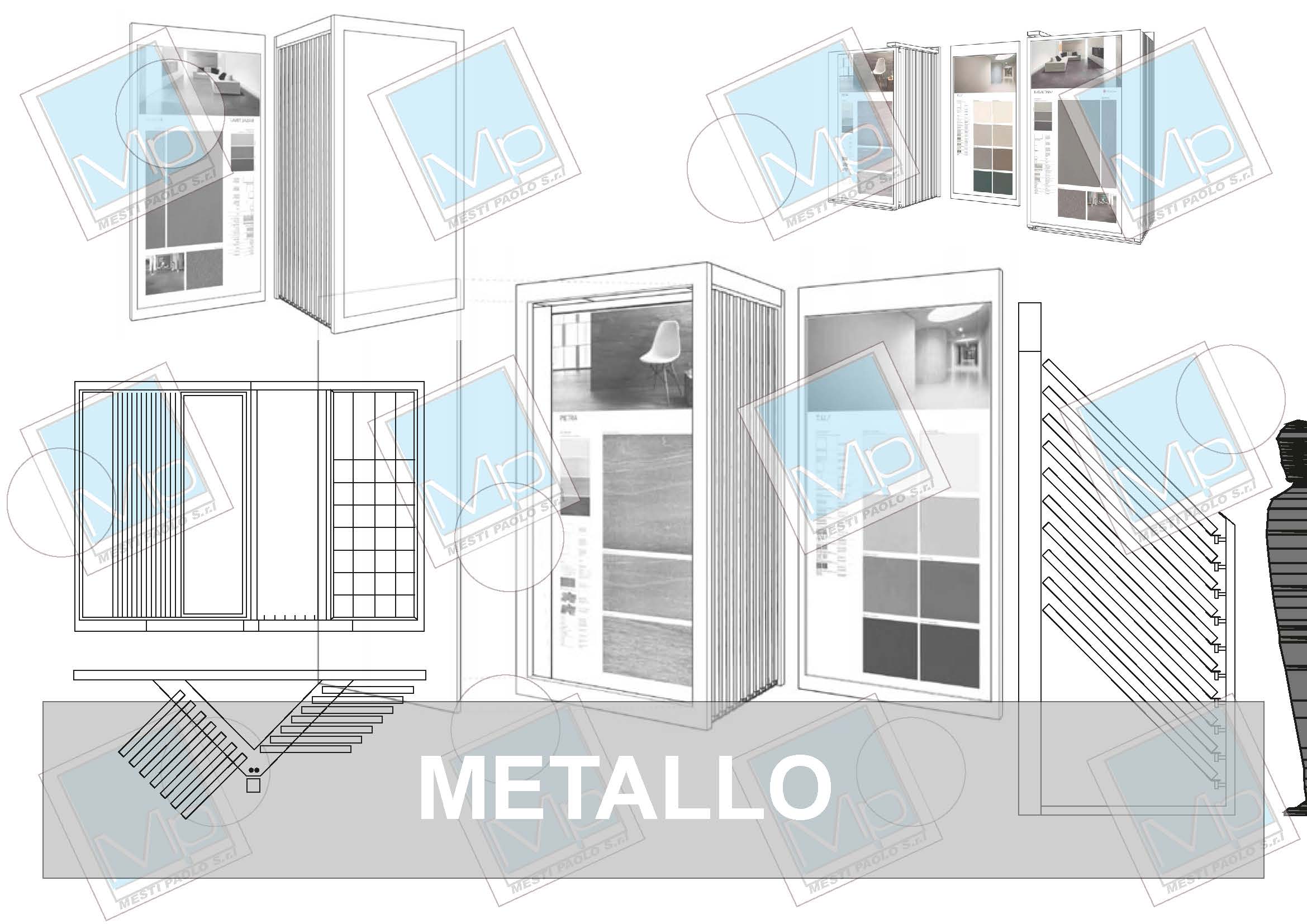 MESTI PAOLO SRL SFONDO ESPOSITORI METALLO